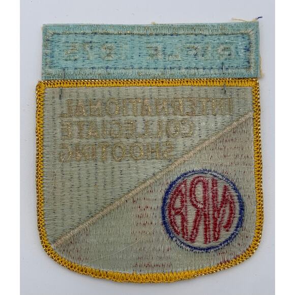 NRA National Rifle Association International Collegiate Shooting 1975 Patches - Picture 2 of 2